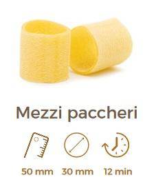 Mezzi paccheri Pasta Bio L'anima di Grano - Rosato Vini